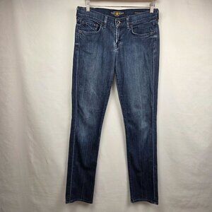 Lucky Brand Sweet N Straight Jeans Size 8/29 Dark Wash